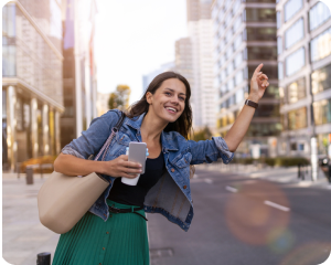 AIスマート配車で、待ち時間を短縮。